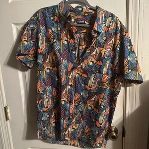 Men Patagonia pattern T shirt
